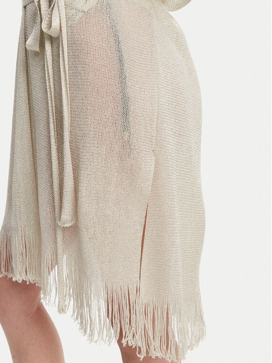 Max Mara Beachwear Max Mara Beachwear Кімоно Donolla 2516691039 Бежевий Relaxed Fit