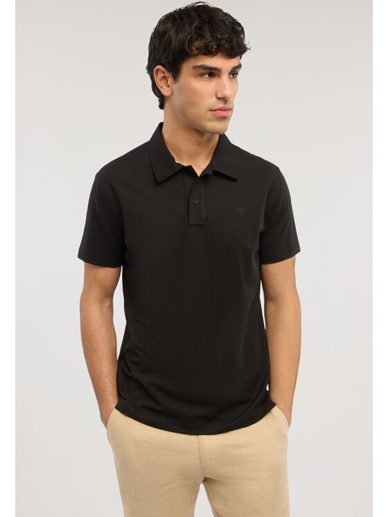 Trussardi Trussardi T-Shirt G5098000140N033 Czarny Regular Fit