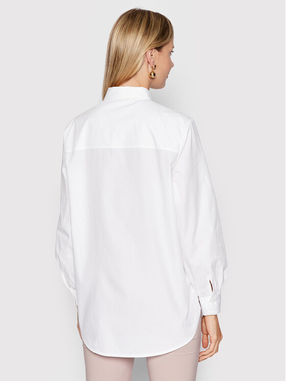 ONLY ONLY Cămașă Nora 15227677 Alb Relaxed Fit