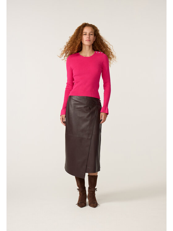 Fabienne Chapot Fabienne Chapot Sweter 6963-1854-173 Różowy Regular Fit