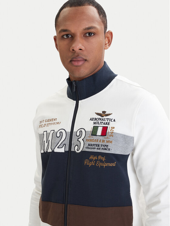 Aeronautica Militare Aeronautica Militare Hanorac 261FE2095UF00674 Alb Regular Fit