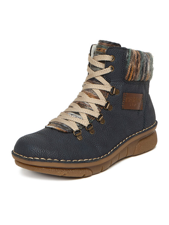 Rieker Rieker Schnürschuhe CEO-73343-15 Dunkelblau