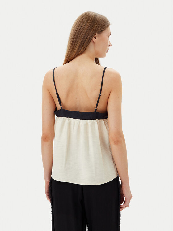 Vero Moda Vero Moda Marškinėliai Denise 10329790 Smėlio Regular Fit