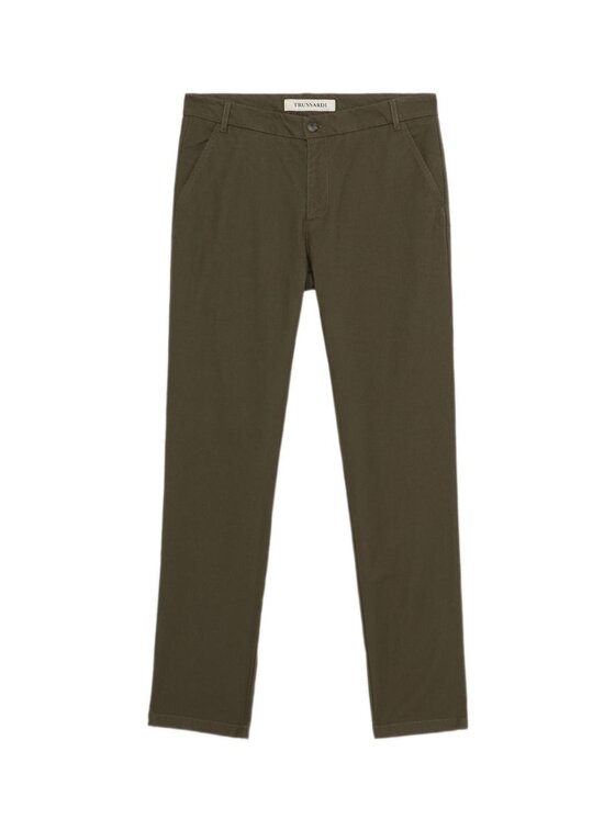 Trussardi Trussardi Pantaloni di tessuto P705M000015N025 Verde Skin Fit