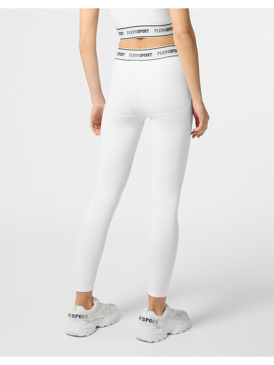 Plein Sport Plein Sport Leggings 29103 Bianco Active Fit