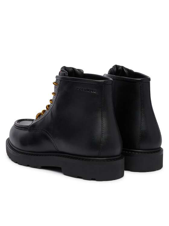 Tommy Jeans Tommy Jeans Μποτίνια Archive '01 American Lth Boot EM0EM01779 Μαύρο