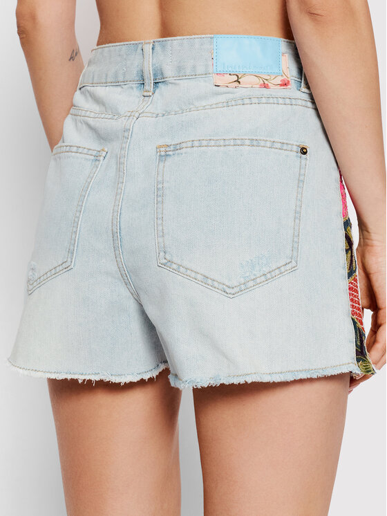 Desigual Desigual Τζιν σορτσάκια Cartagena 22SWDD14 Μπλε Regular Fit
