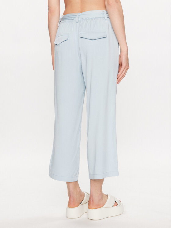s.Oliver s.Oliver Pantaloni di tessuto 2127845 Celeste Regular Fit