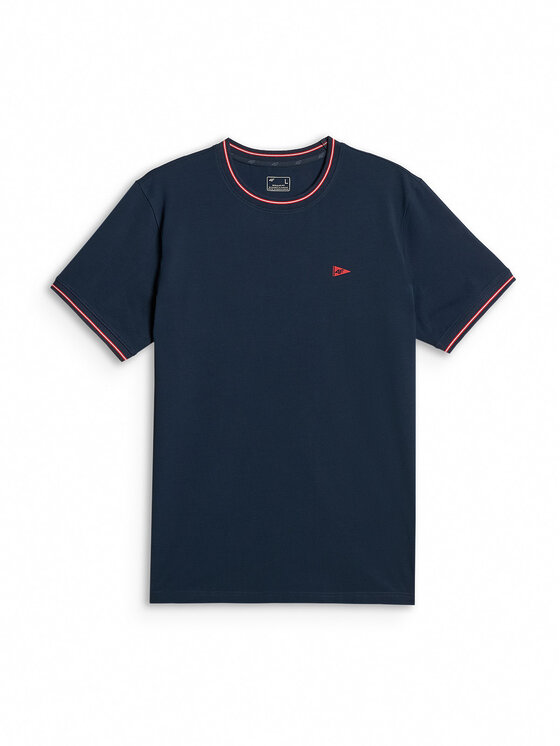 4F 4F T-Shirt LAKESIDE ESCAPE Granatowy Regular Fit