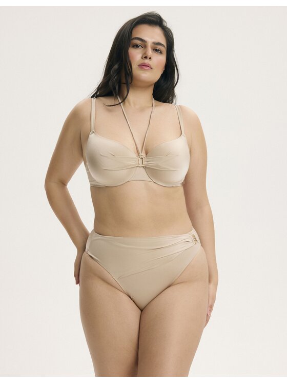 Esotiq Esotiq Góra od bikini 45586 Beżowy
