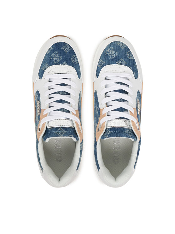 Guess Guess Sneakersy FLJM20 DEN12WH Niebieski