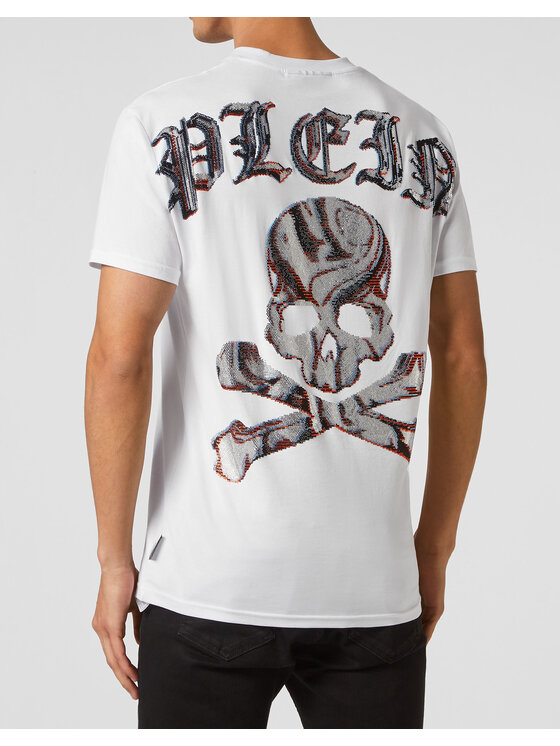 PHILIPP PLEIN PHILIPP PLEIN T-Shirt 3059 Biały Regular Fit