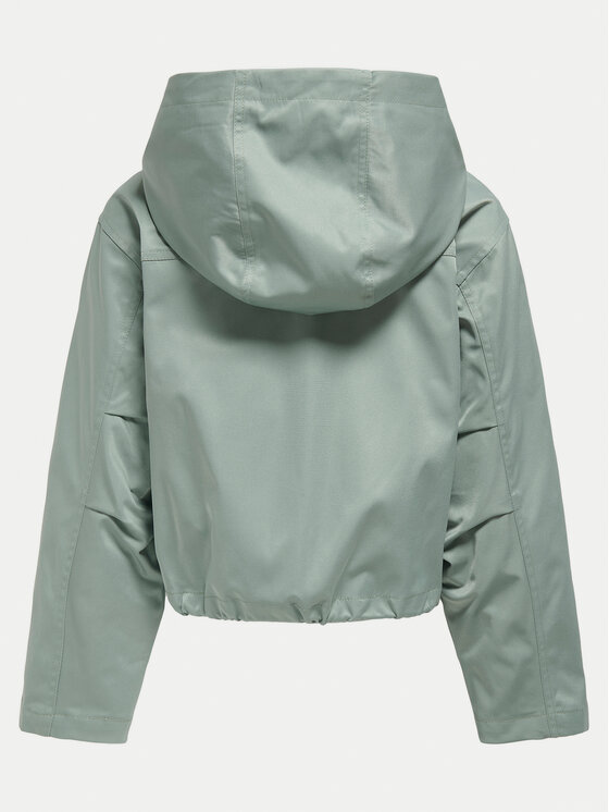 Kids ONLY Kids ONLY Prijelazna jakna 15339581 Zelena Regular Fit