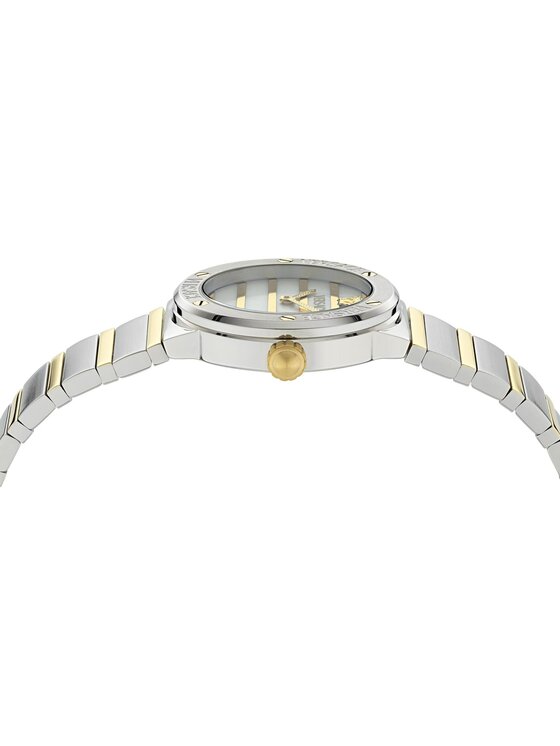 Versace Versace Zegarek VE0S00325 Srebrny