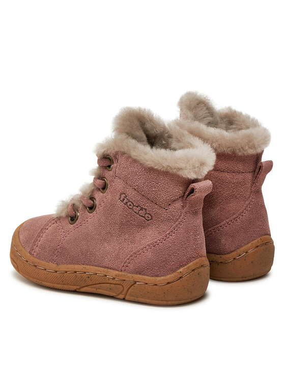 Froddo Froddo Gležnjače Minni Suede Laces G2110140 M Ružičasta