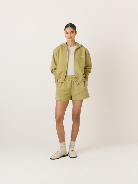 La Mania La Mania Szorty sportowe BOBBI Zielony Classic Fit