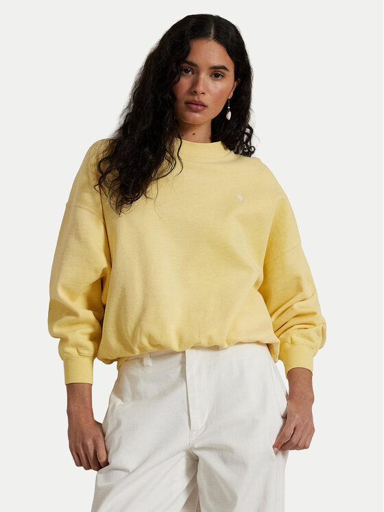 Polo Ralph Lauren Polo Ralph Lauren Bluză 211965111001 Galben Oversize