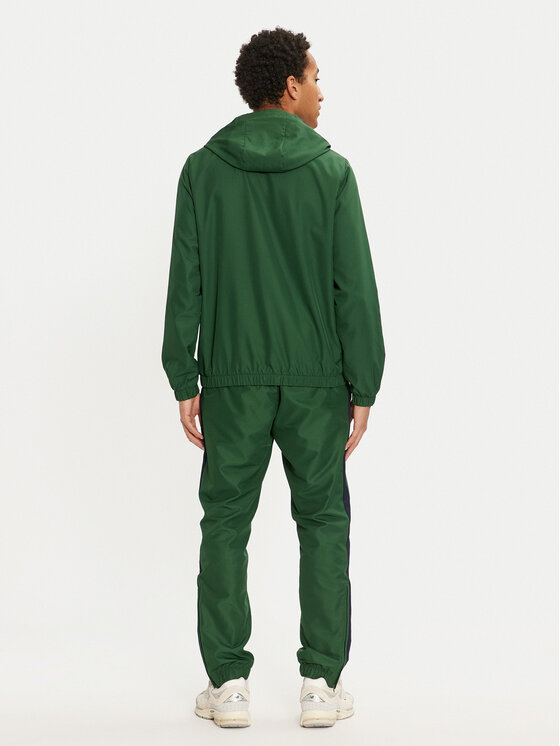 Lacoste Lacoste Tepláková souprava WH4241 Zelená Regular Fit
