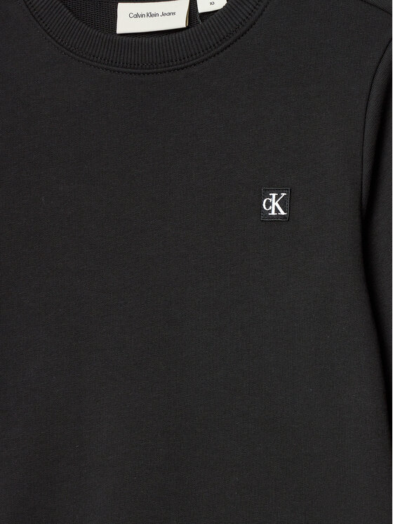 Calvin Klein Jeans Calvin Klein Jeans Μπλούζα Mono Mini Badge IU0IU00570 Μαύρο Regular Fit