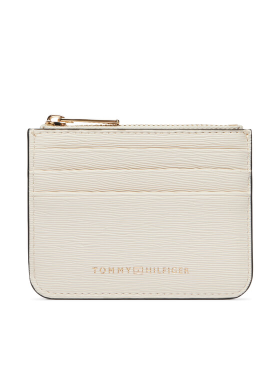Tommy Hilfiger Tommy Hilfiger Kreditkartenetui Th Modern Cc Holder AW0AW18486 Beige