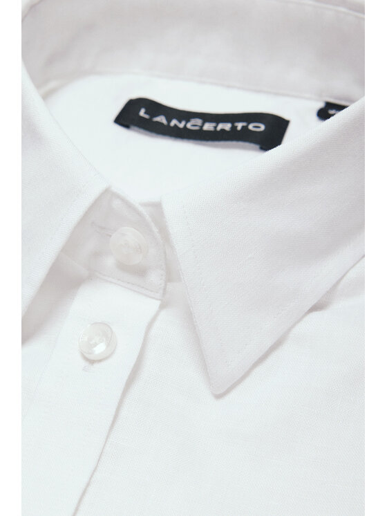 Lancerto Lancerto Koszula Elanor KO073125000006 Biały Slim Fit