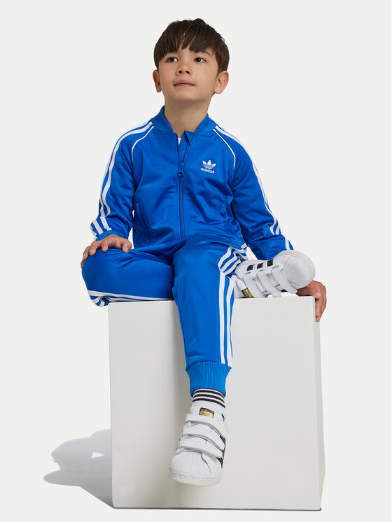adidas adidas Trening adicolor SST IY4008 Albastru Regular Fit