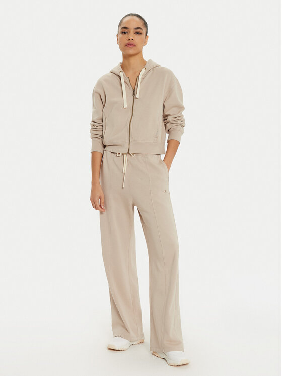 Champion Champion Jogginghose 117638 Beige Wide Leg