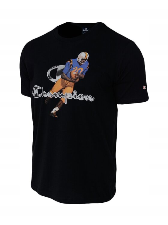 Champion Champion T-Shirt 217286 Czarny Comfortable Fit