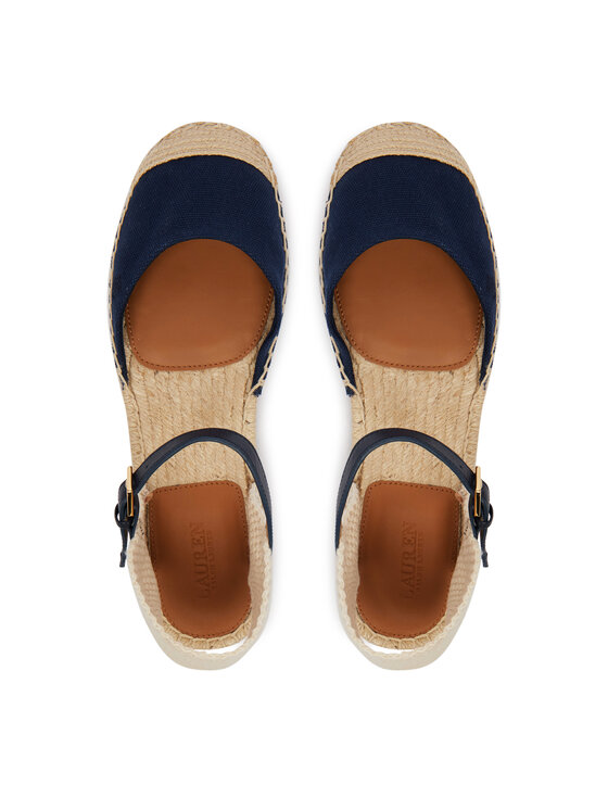 LAUREN RALPH LAUREN LAUREN RALPH LAUREN Espadrilky 802982888001 Tmavomodrá