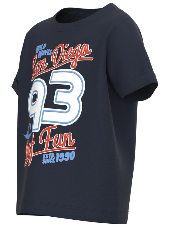 NAME IT NAME IT T-Shirt 13216933 Σκούρο μπλε Regular Fit