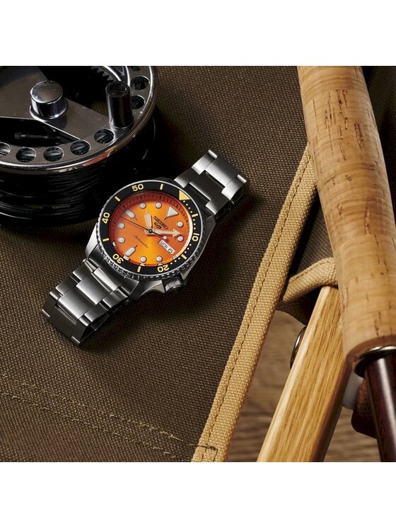Seiko Seiko Hodinky SRPD Strieborná