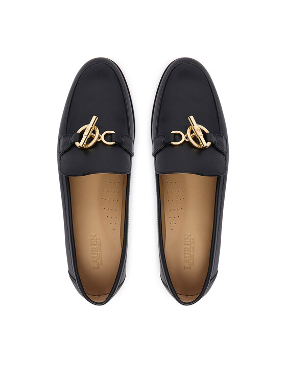 LAUREN RALPH LAUREN LAUREN RALPH LAUREN лоуфъри с дебела подметка 802P10534001 Черен