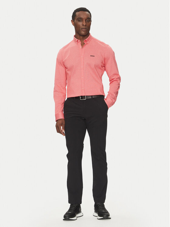 BOSS BOSS Сорочка 50533163 Червоний Regular Fit