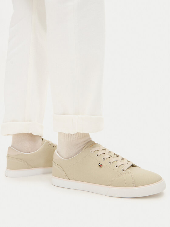 Tommy Hilfiger Tommy Hilfiger Sneakers Th Low Profile Vulc Canvas FW0FW09102 Beige