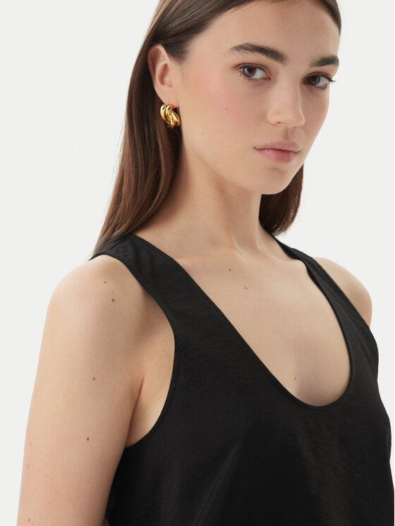 Marella Marella Marškinėliai Umico 2613161024 Juoda Regular Fit