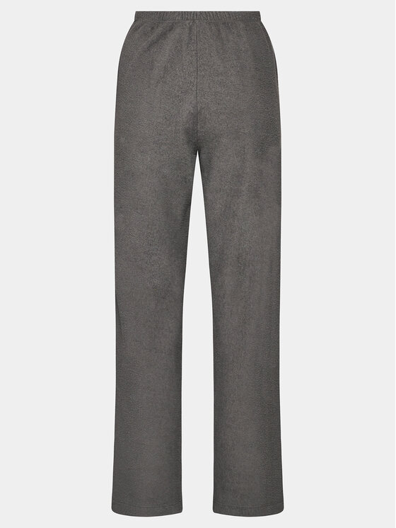 American Vintage American Vintage Pantaloni tricotați Bobypark BOBY05BE24 Gri Relaxed Fit