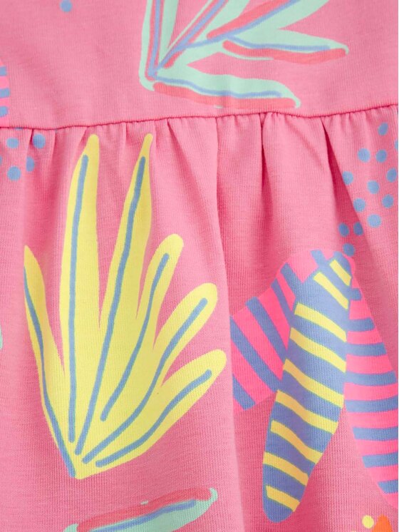 Coccodrillo Coccodrillo Kleid für den Alltag WC5129202VGC Rosa Regular Fit