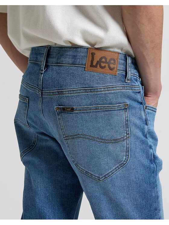 Lee Lee Jeansy DAREN Niebieski Straight Leg