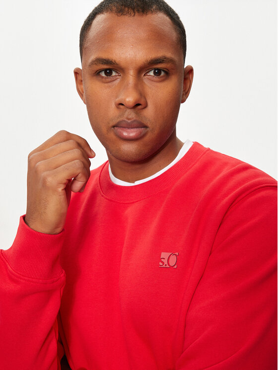 s.Oliver s.Oliver Світшот 2150160 Червоний Regular Fit
