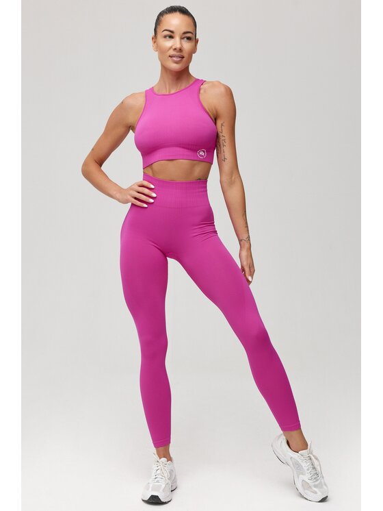 ROUGH RADICAL ROUGH RADICAL Biustonosz sportowy SEAMLESS LINEA SPORTS BRA Różowy