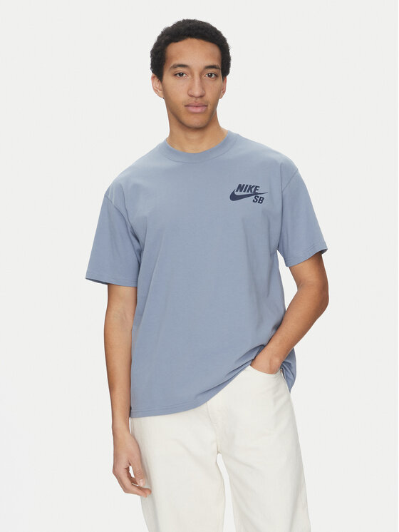 Nike Nike T-krekls DC7817 493 Zils Regular Fit