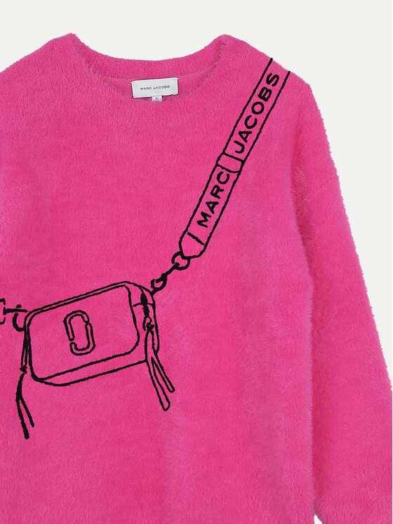 Marc Jacobs Marc Jacobs Трикотажна сукня W60386 D Рожевий Regular Fit