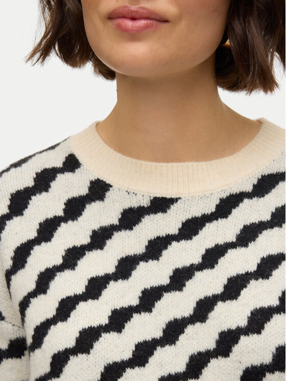 Vero Moda Vero Moda Пуловер Lara 10310862 Бежов Regular Fit