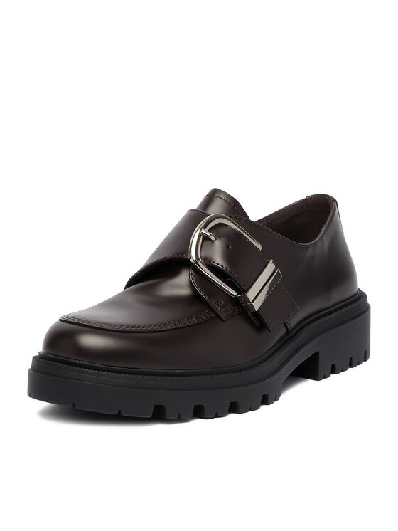 JENNY JENNY Loafersy CEO-295FF Bordó