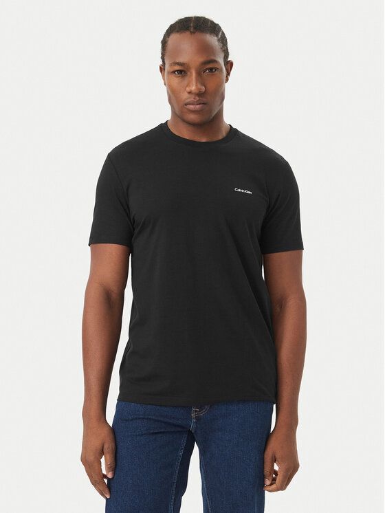 Calvin Klein Calvin Klein T-Shirt LV04LH200G Μαύρο Slim Fit