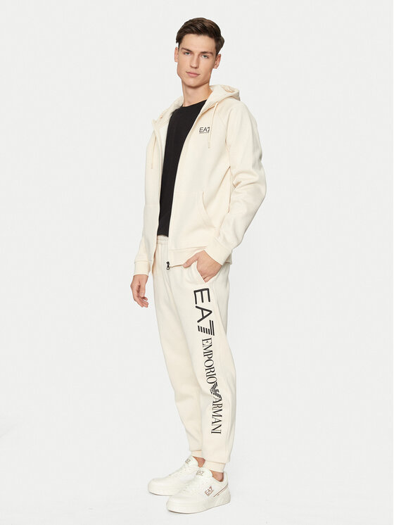 EA7 Emporio Armani EA7 Emporio Armani Teplákové nohavice 8NPPB5 PJ07Z 1713 Béžová Regular Fit