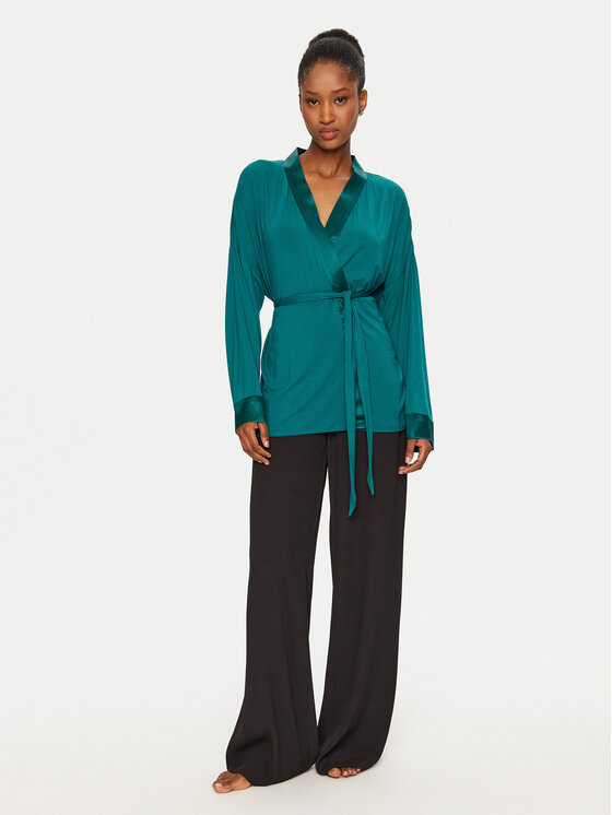 United Colors Of Benetton United Colors Of Benetton Szlafrok 3ZEW3M06Q Zielony