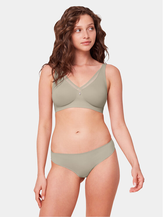 Triumph Triumph Culotte brasiliana Lovely Micro 10182554 Grigio