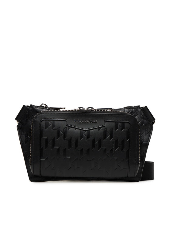KARL LAGERFELD KARL LAGERFELD Torbica za okrog pasu﻿ A1M30004 Črna