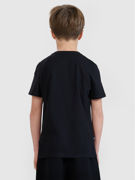 4F 4F T-Shirt HAVE SOME FUN Czarny Regular Fit